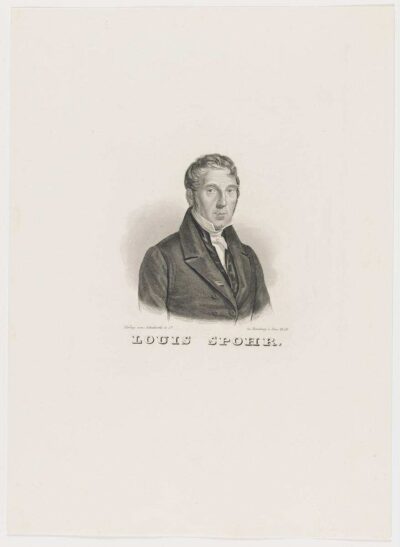 Louis Spohr (Zdroj: Universitätsbibliothek Leipzig)