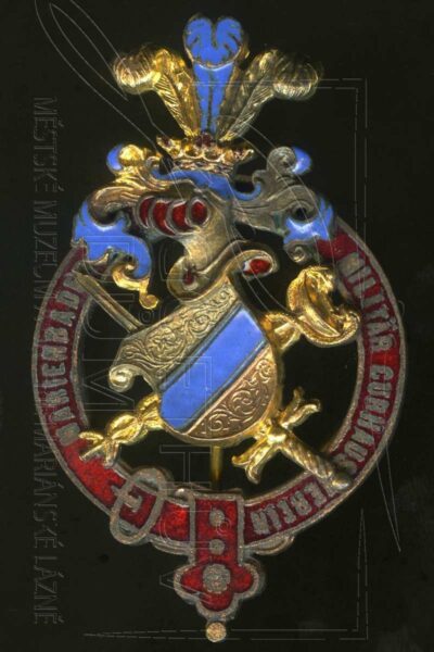 Odznak spolku „Marienbader Militärkurhaus-Verein“ 